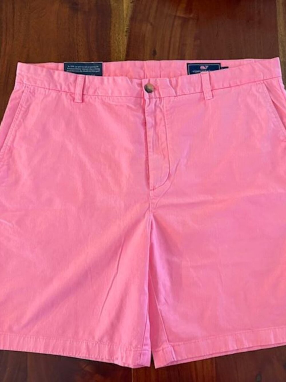 NWT Vineyard Vines Garment-Dyed Pink Breaker Stretch Shorts Size 40 (38) Coastal